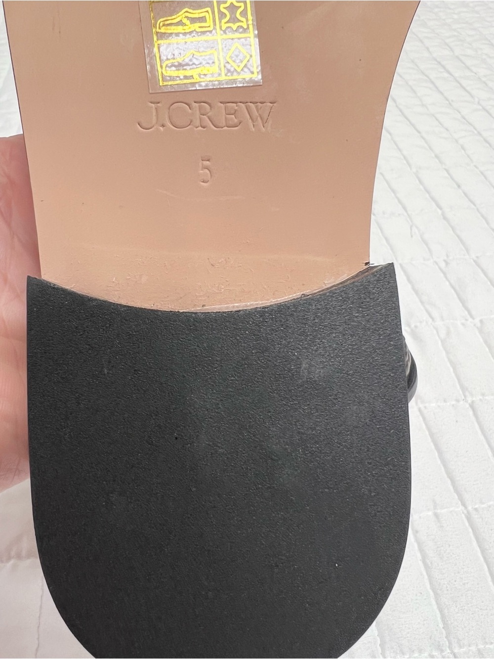 J. Crew New Winona penny loafers Italian spazzolato leather Cocoa Berry Size 5 - Picture 11 of 11